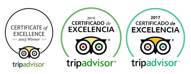 Certificado Excelencia Visit Aranjuez 2015 2016 2017